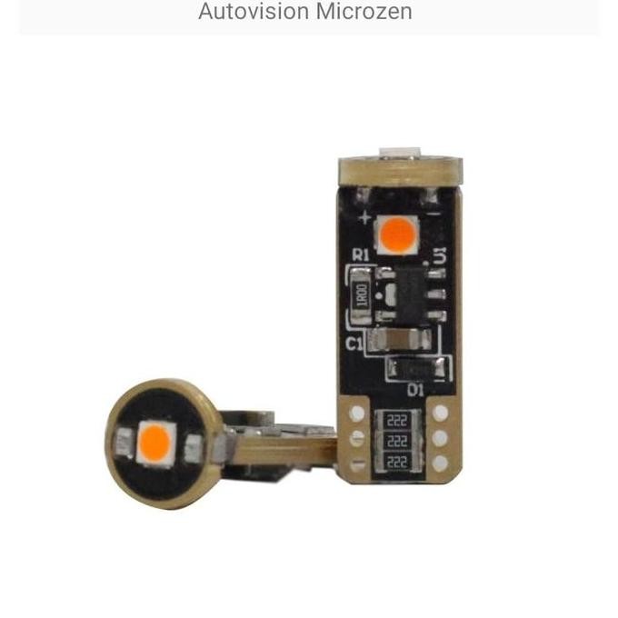 LED T10 Autovision 10-14V Canbus Amber