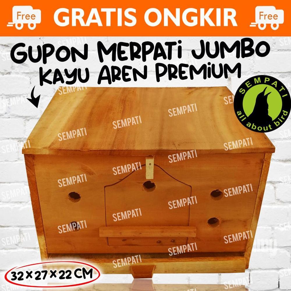 SEMPATI Gupon Merpati Gupon Pegupon Slorok Sangkar Kandang Wadah Kotak Ternak Breeding Sarang Burung