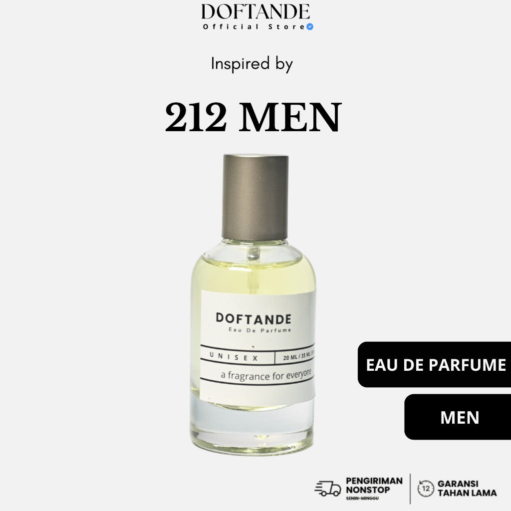 Parfum Pria Aroma 212 MEN - Parfum Cowok - Minyak Wangi - Inspired Parfume