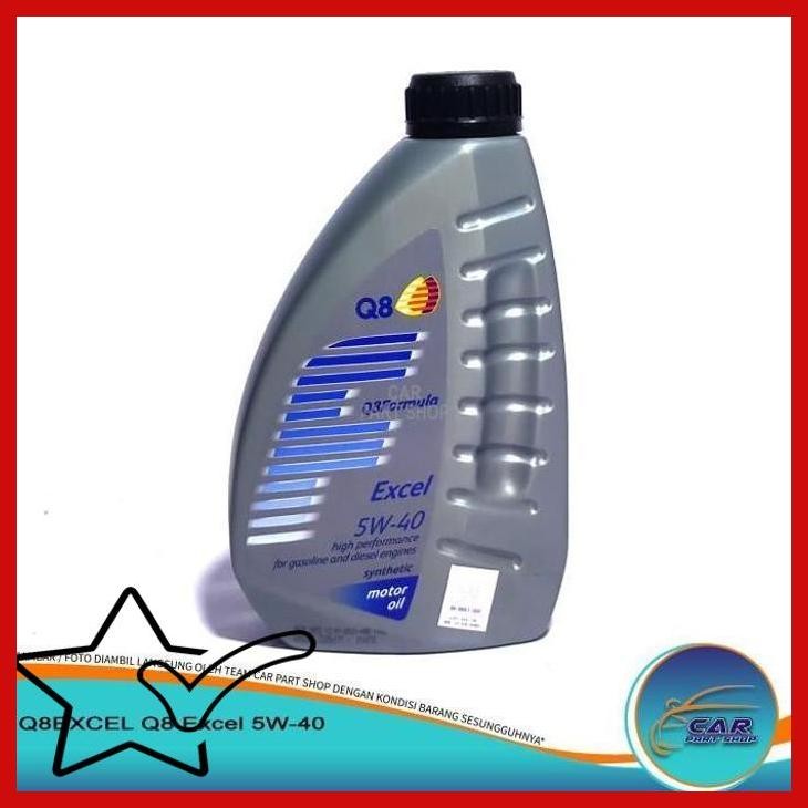 [CVP] OLI MESIN DIESEL BENSIN Q8 EXCEL 5W-40 CAPTIVA NFL FL ORIGINAL