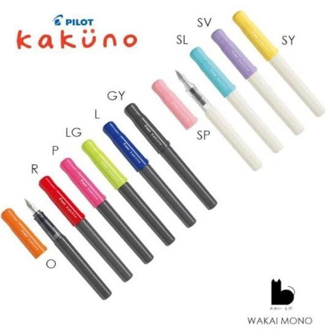 

TERMURAH - PILOT KAKUNO Fountain Pen F/M