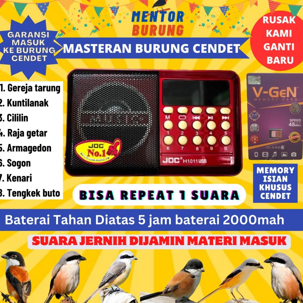 Masteran Khusus Burung Cendet Jernih Full Materi isian Mewah Racikan Masteran Cendet Burung Kicau Mp