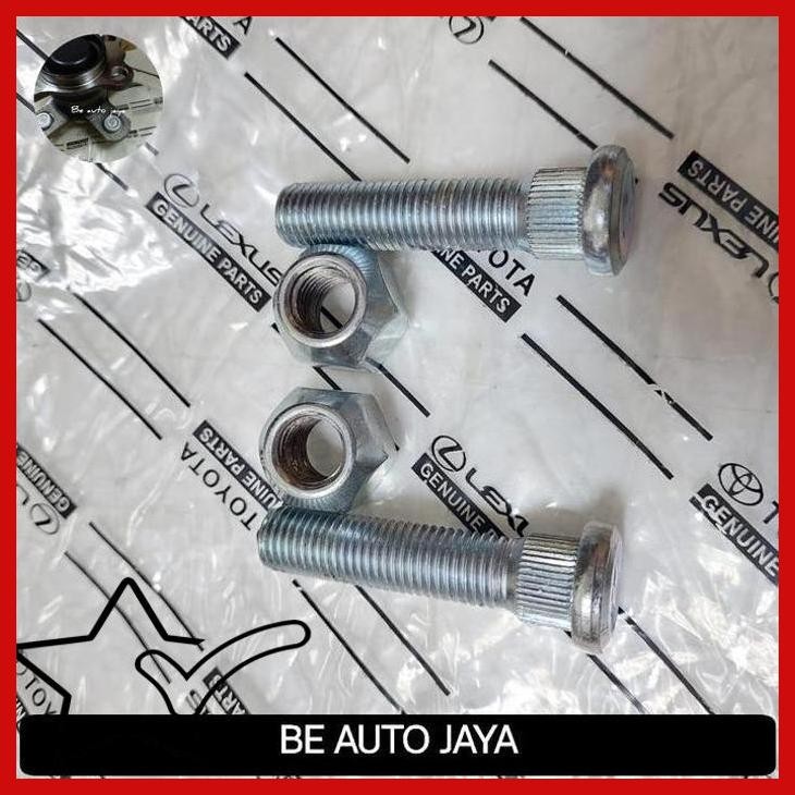 [BEA] HUB BOLT BAUT RODA MUR TOYOTA YARIS ORIGINAL