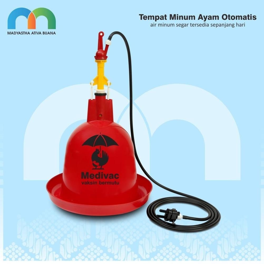 Medion Tempat Minum Ayam Otomatis AST