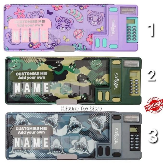 

NEW Smiggle Pop Out Best Budz Calculator Pencil Case Original