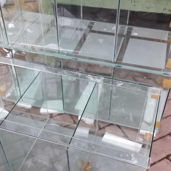 Aquarium Sump Filter 60X40X40 .4 Skatan Kaca Full 5 Mili