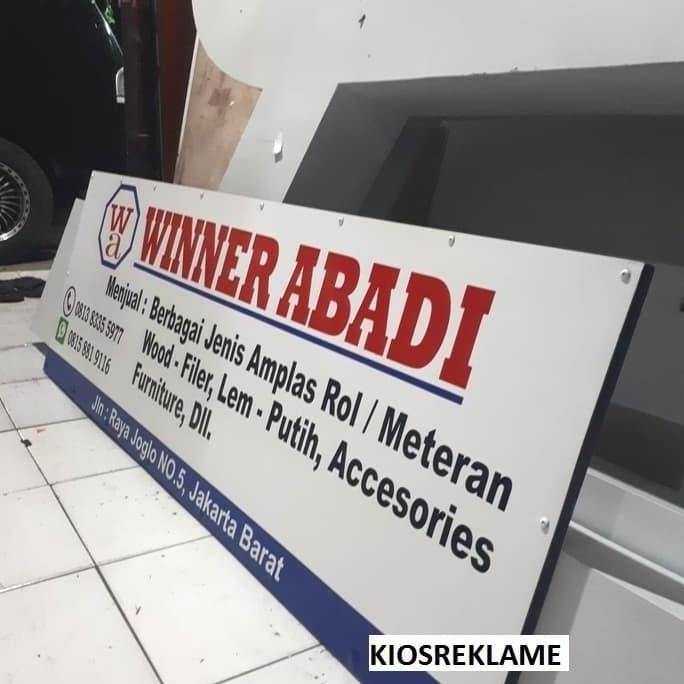 

TERMURAH - Papan Nama / Billboard Uk.50cmX200cm