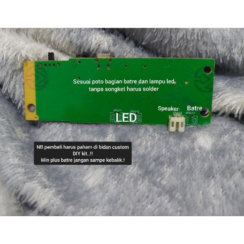 hj-54 dw-45 MODUL YL-132D Diy kit Speaker Bluetooth mp3 Audio fm radio Normal Hemat Hemat