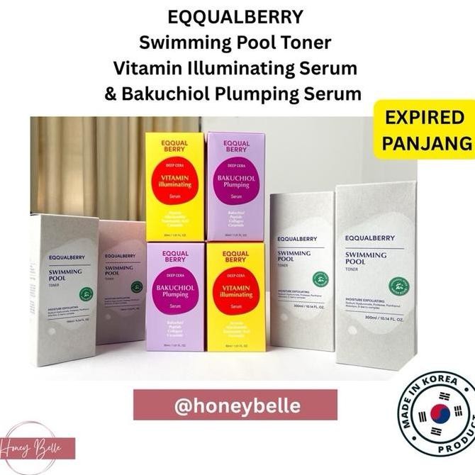 TERBARU - Eqqualberry Toner Eqqualberry Swimming Pool Toner 155ML & 300ML // Eqqualberry Serum