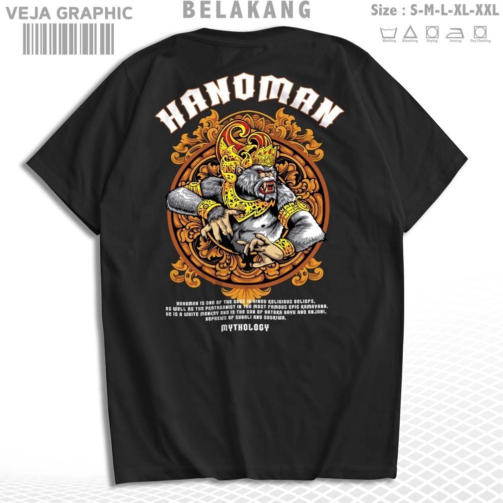 Promo T-Shirt Hanoman Ramayana Kaos Indonesia Culture Pria Dan Wanita