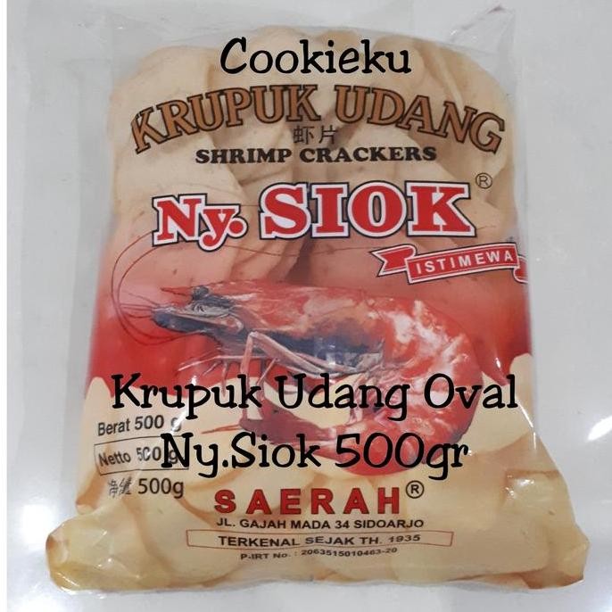 

Kerupuk Udang Ny Siok 500gr GMM