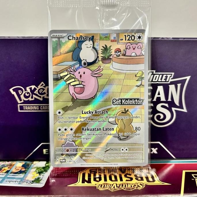 Chansey Promo Set Kolektor Topeng Transfigurasi