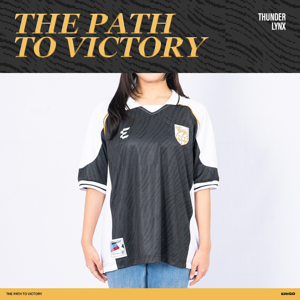 Erigo Jersey Mittens Black Oniel - Kaos Jersey Unisex