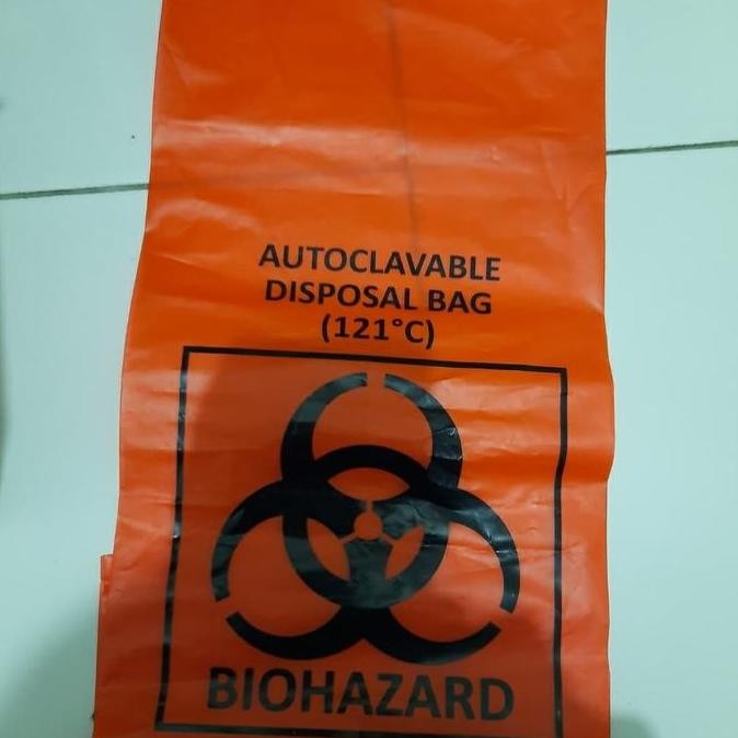 autoclavable disposal biohazard bag, kantong medis