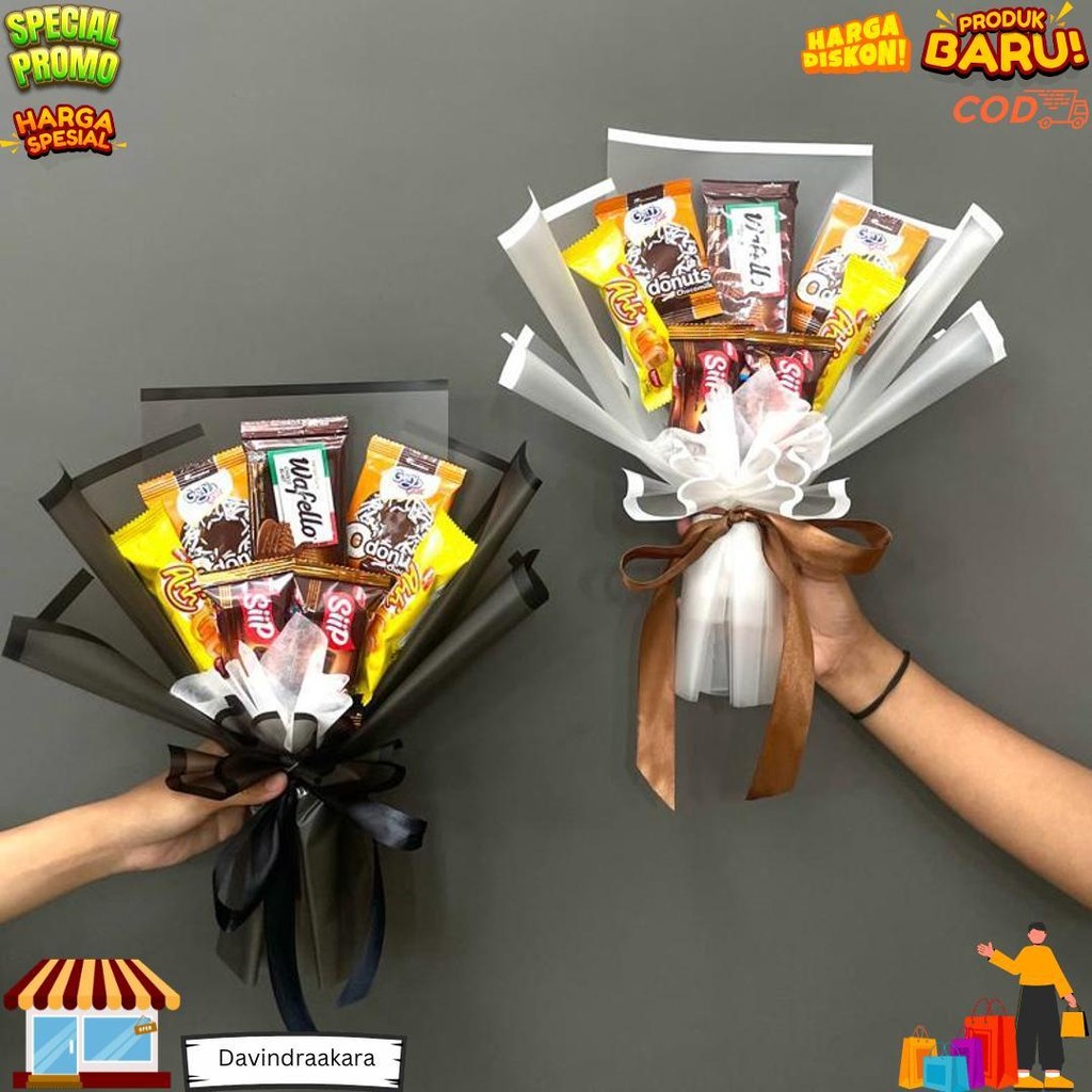 

[Sn06] Buket Snack / Hadiah Wisuda Graduation Perpisahan Kado Ulang Tahmin Sidang Promo 6.6