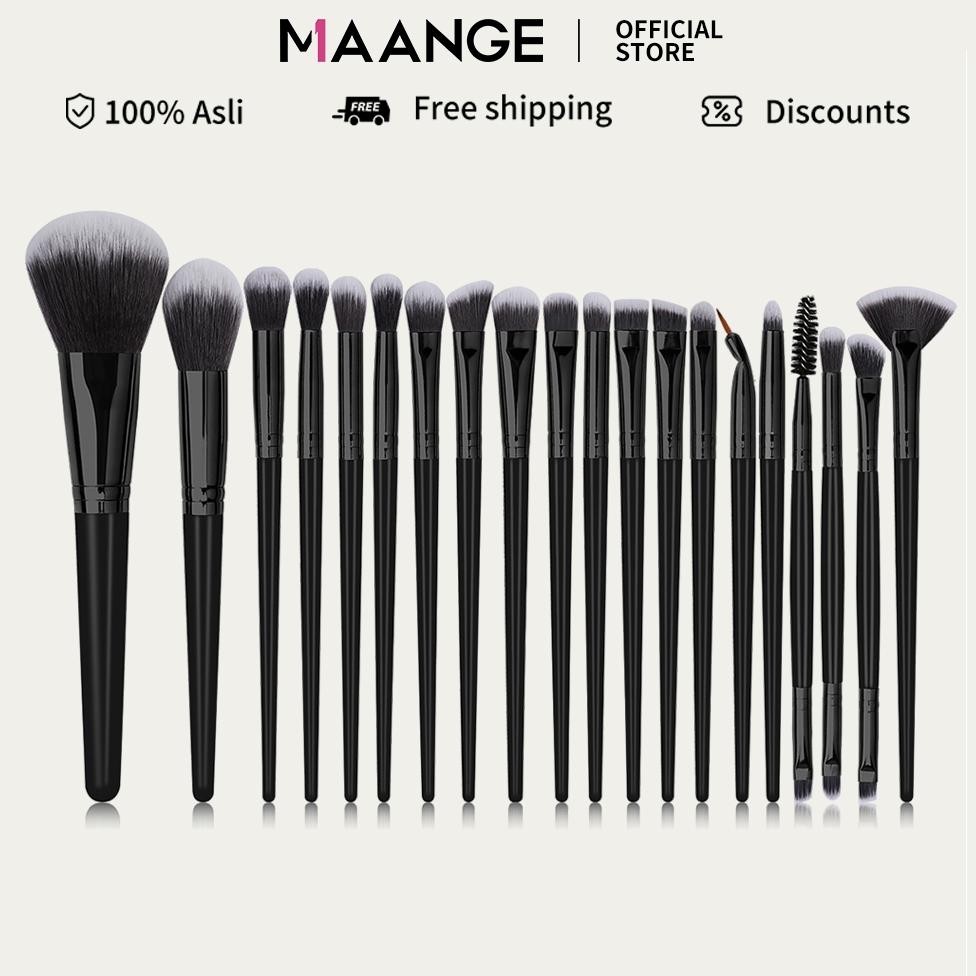 

baru maange 20 pcs set kuas makeup profesional 51523 - alat rias wajah lengkap