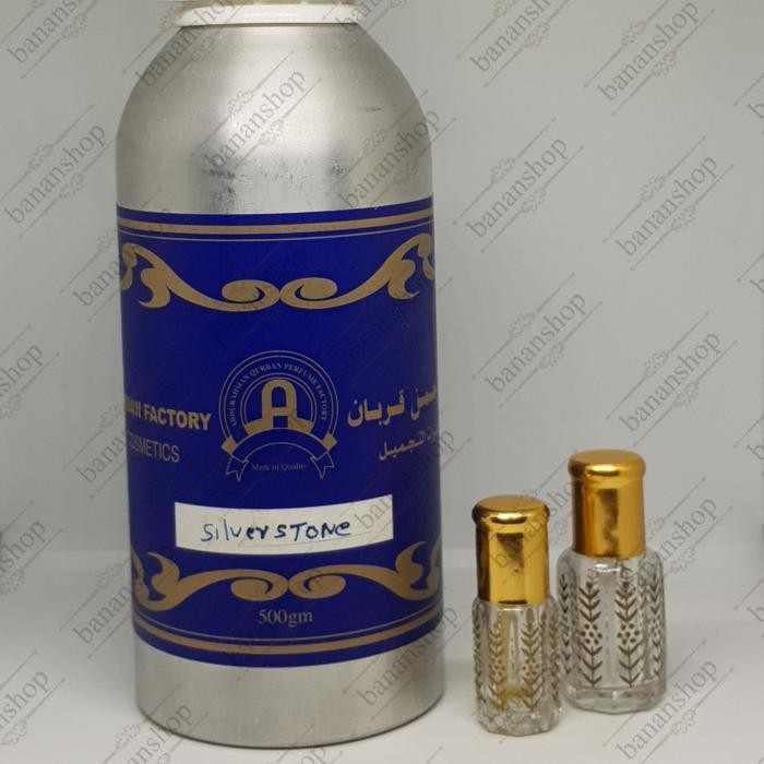 Parfum SILVER STONE ABDULRAHMAN QURBAN ORIGINAL KSA 6ml