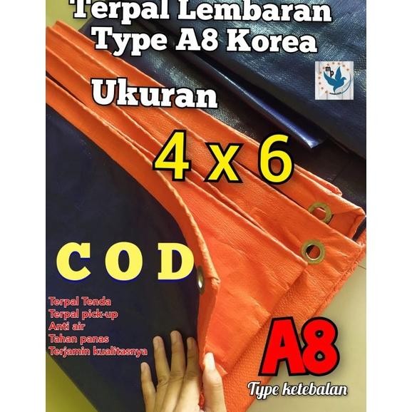 Mc_12 Terpal Lembaran 4X6 A8 Terpal Tenda Terpal Truk Terpal Waterproof Terpal Anti Air Fh-46