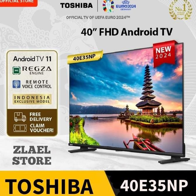 NEW ANDROID TV 40 INCH TOSHIBA 40E35NP smart tv 40" Toshiba 40E35 Digital