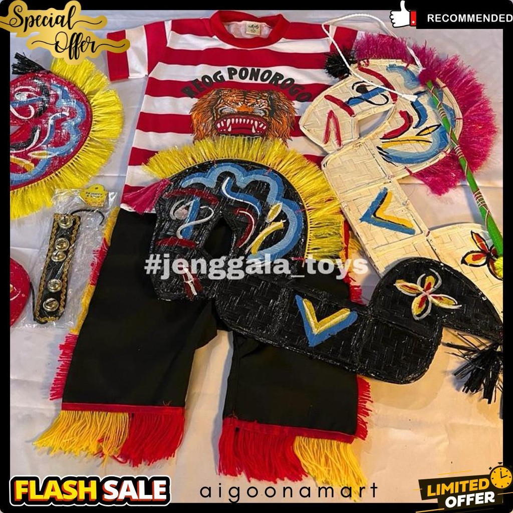 Baju Jaranan Full Set Anak Tk Baju Kuda Lumping Anak Diskon