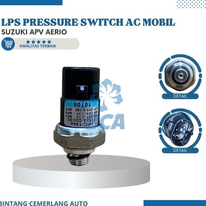 . Pressure Switch LPS AC Mobil SUZUKI APV Aerio KWALITAS TERBAIK