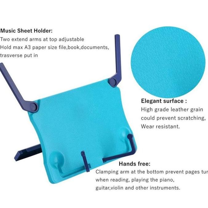 

new !!! Pegangan Buku Majalah Berdiri Protable Book Stand Reading Holder