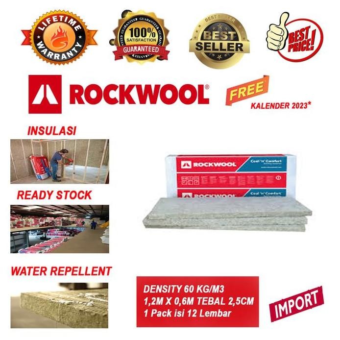 new   ROCKWOOL Peredam D60 - 25MM