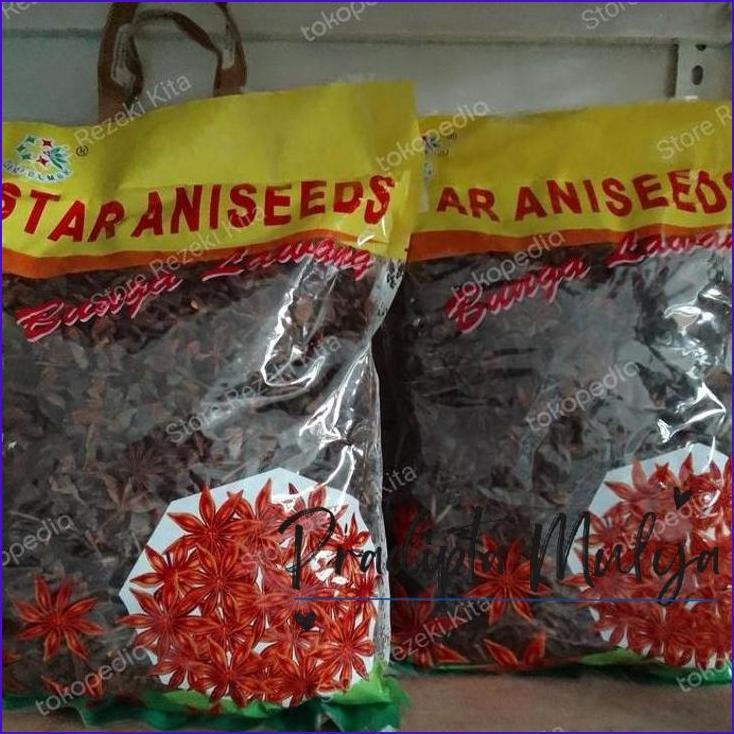

Asli..! Bunga Lawang 50 Gram / Pekak Utuh / Star Anise