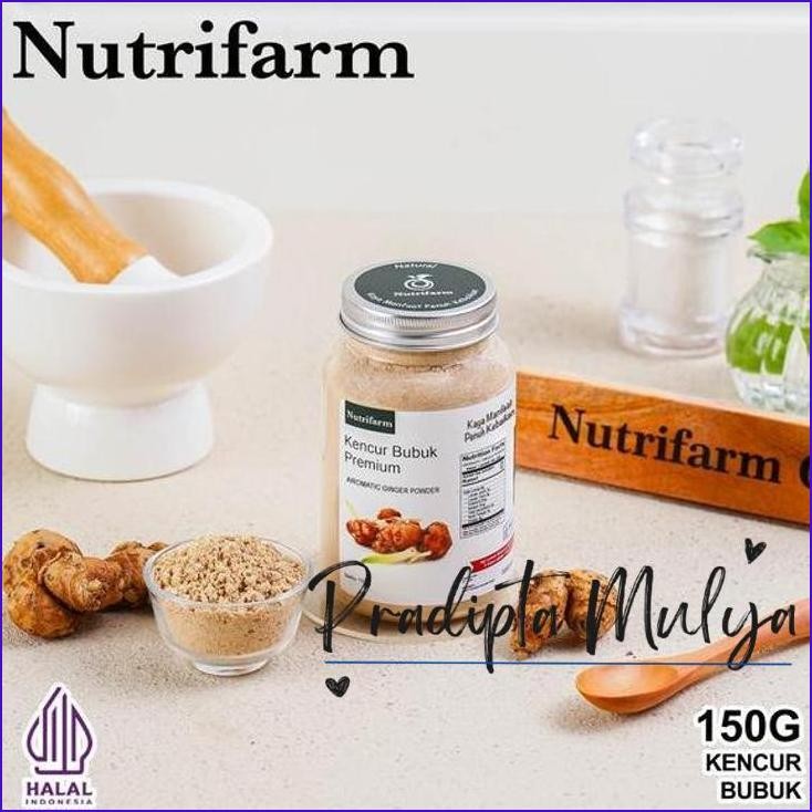 

Murah..!! Nutrifarm Kencur Bubuk 50Gram Dan 150Gram