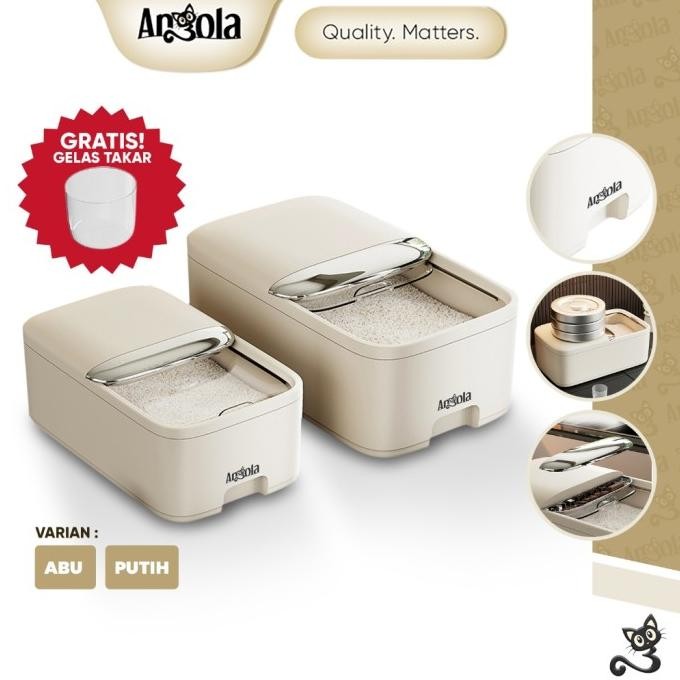 

Terlaris Angola Tempat Beras Anti Kutu Anti Lembab E33/E34 Wadah Penyimpanan