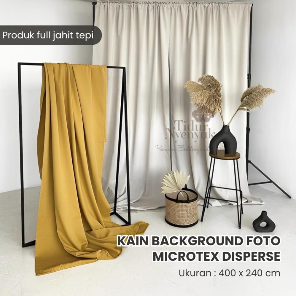 KAIN BACKGROUND 400X240 FOTO STUDIO KAIN POLOS BACKDROP FOTO PRODUK MODEL KEMASAN LIVE STREAMING