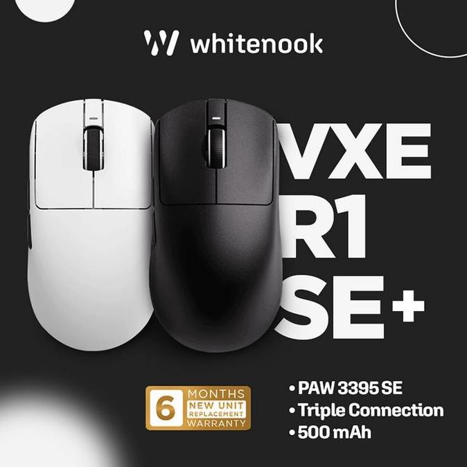 VGN VXE R1 SE+ SE Plus Wireless Gaming Mouse Triple Connection [terbaik]