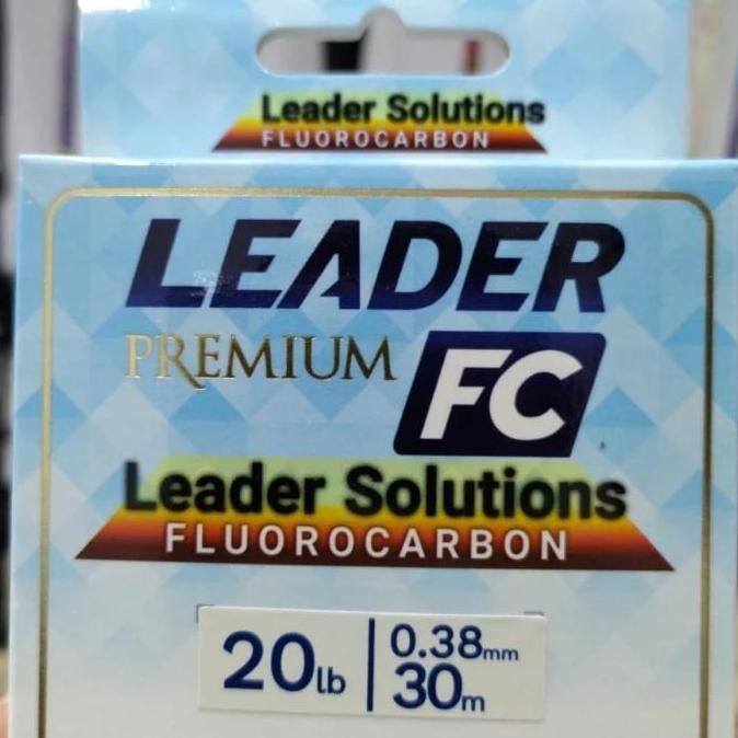 SOLUTION LEADER - Leader FC Premium Fluorocarbon 100% Florocarbon Shockleader Senar Leader Pancing J