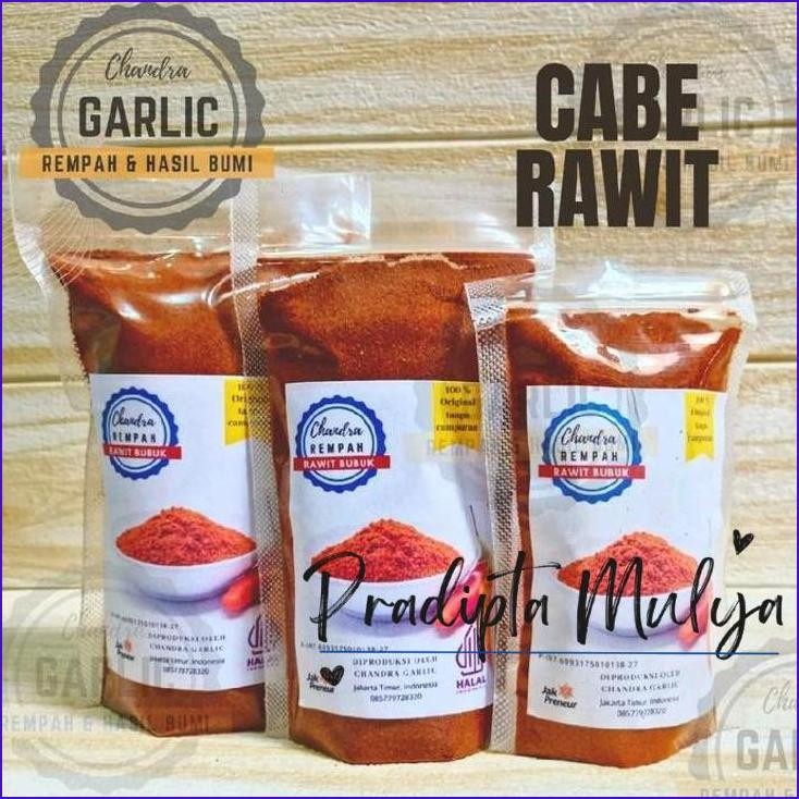 

Pasti Murah Cabe Rawit Bubuk 100 Gr