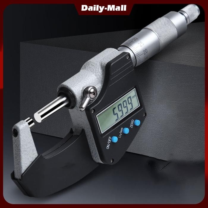 Digital Micrometer 0.001mm Outside Micro Meter Mikrometer 0-25 Magneti