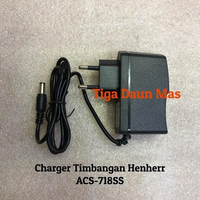 Terlaris Charger Timbangan Henherr Acs 718Ss / Adaptor Timbangan Acs-718Ss