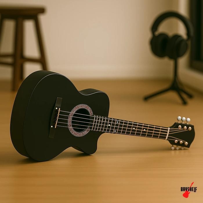 Gitar Akustik Bs22 Senar String 39 Inch - Neck Mahogany Dan Body Miranti Original Dan Terpercaya