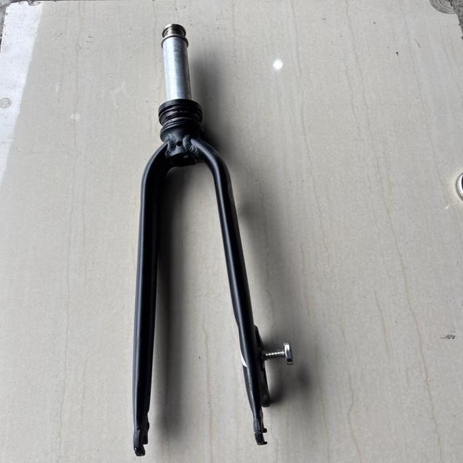 Terlaris Fork Garpu Alloy Oversize  Drat Dalam Sepeda Lipat Ban 20 Murni Dan 20 Plus Discbrake Cakra