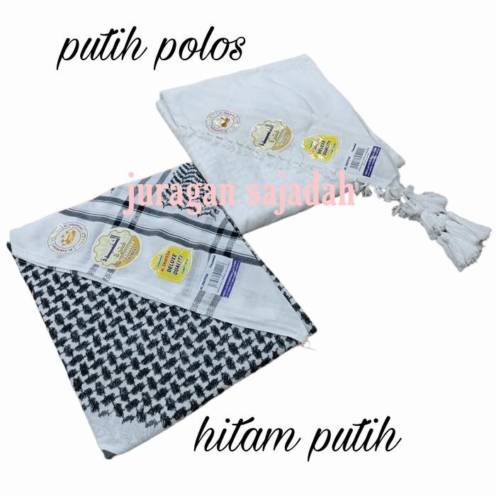 Sorban Polos Putih Sorban India