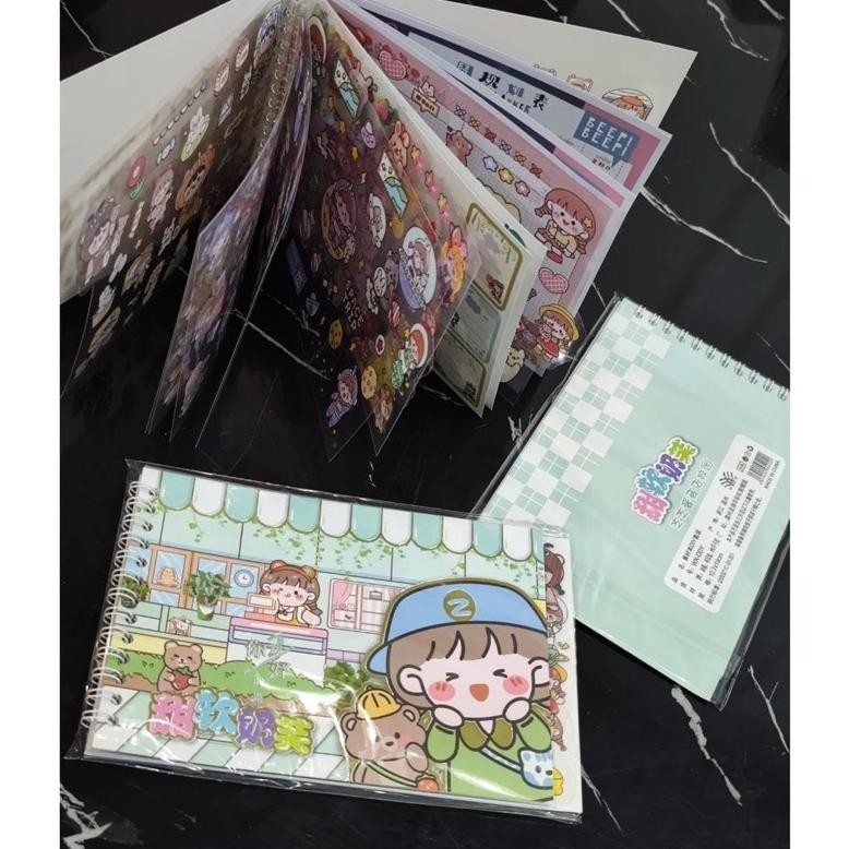 

Stiker Momo Book Ring Isi 16 Lembar Lucu Viral Tempel Baru
