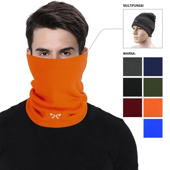 Masker Polar Thermal Multifungsi Bandana Beanie Hat untuk Musim Dingin MURAH