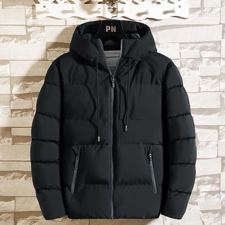 jaket puffer tebal - jaket korean style - jaket parasut tebal JunDW