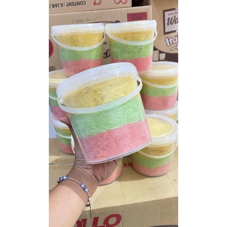 

Arum Manis Timba -+400Gr Rambut Nenek Permen Gula Rainbow Suguhan Snack Jajan Lebaran Idul Fitri Baru