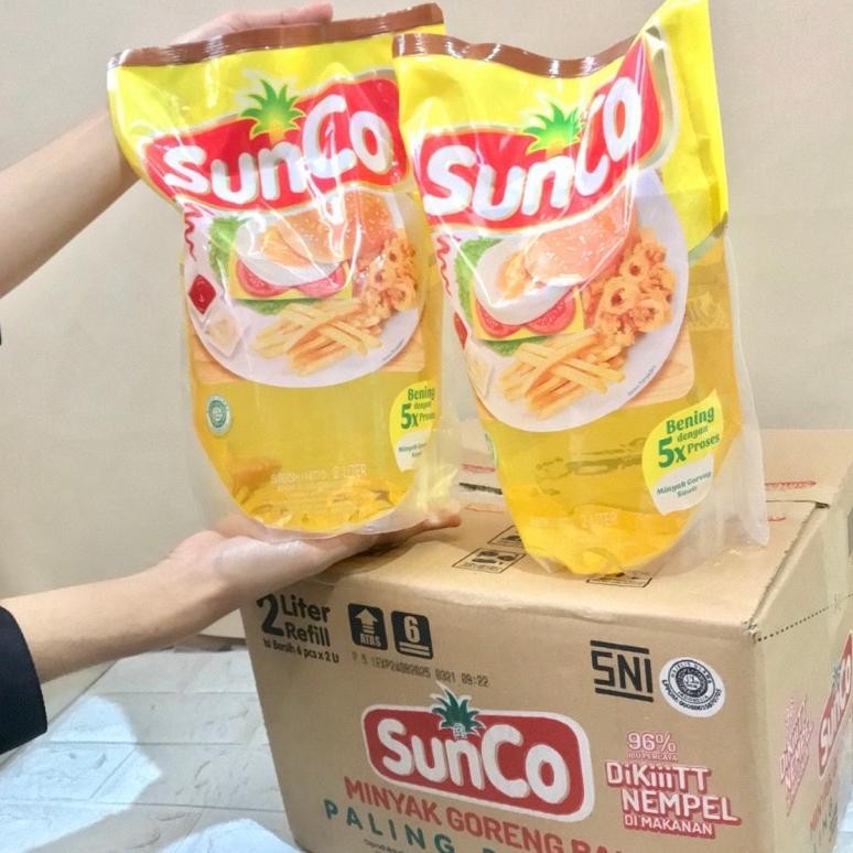 

Minyak Goreng Sunco 2Liter - Minyak Goreng Sunco Refil Kemasan 2Liter Murah New