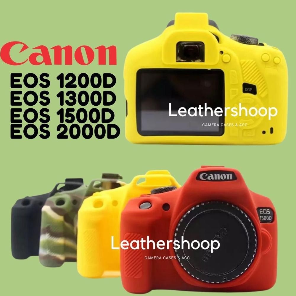 CANON EOS 1200D 1300D 1500D 2000D Cover Rubber Softcase Karet