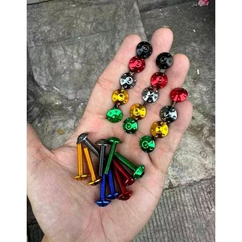 (NDY) Visor Bening Aerox New Aerox Old + Baut Probolt/Paket Visor Bening Aerox Plus Baut Aerox New O