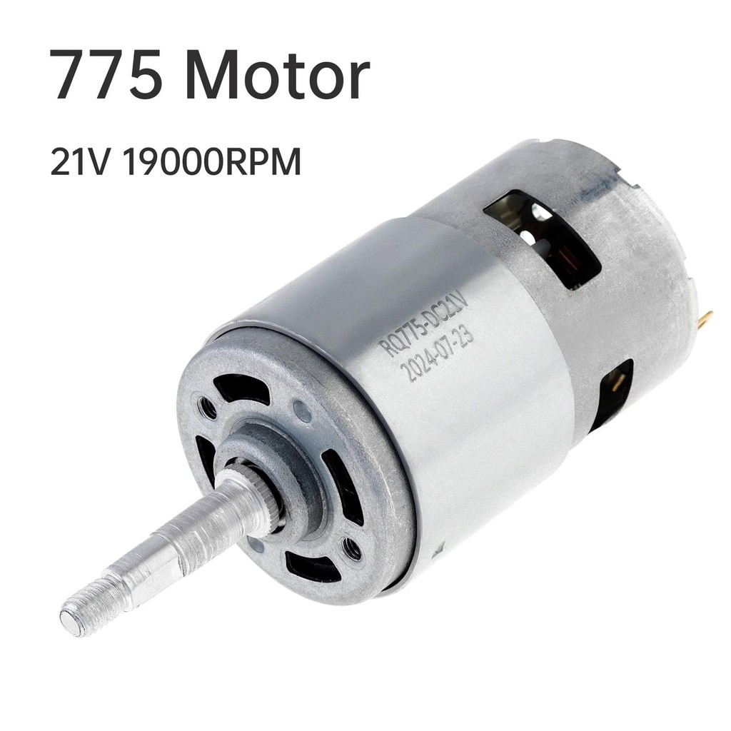 775 Dc Motor 21V 19000Rpm Universal Motor Replaces Part For Angle Grinder / Air Blower, 21V Universa