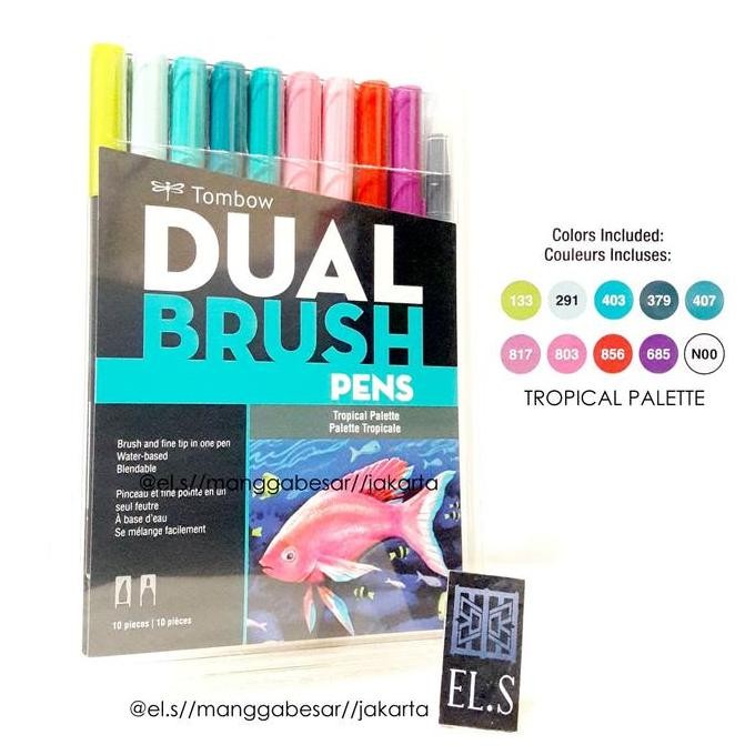 

Sale Tombow Abt Tropical Palette Set 10