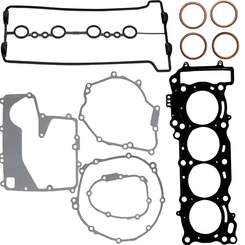 Motorcycle Engine Cylinder Head Crankcase Cover Gasket Kits Set For Yamaha R6 Yzfr6 Yzf-R6 2006-2024