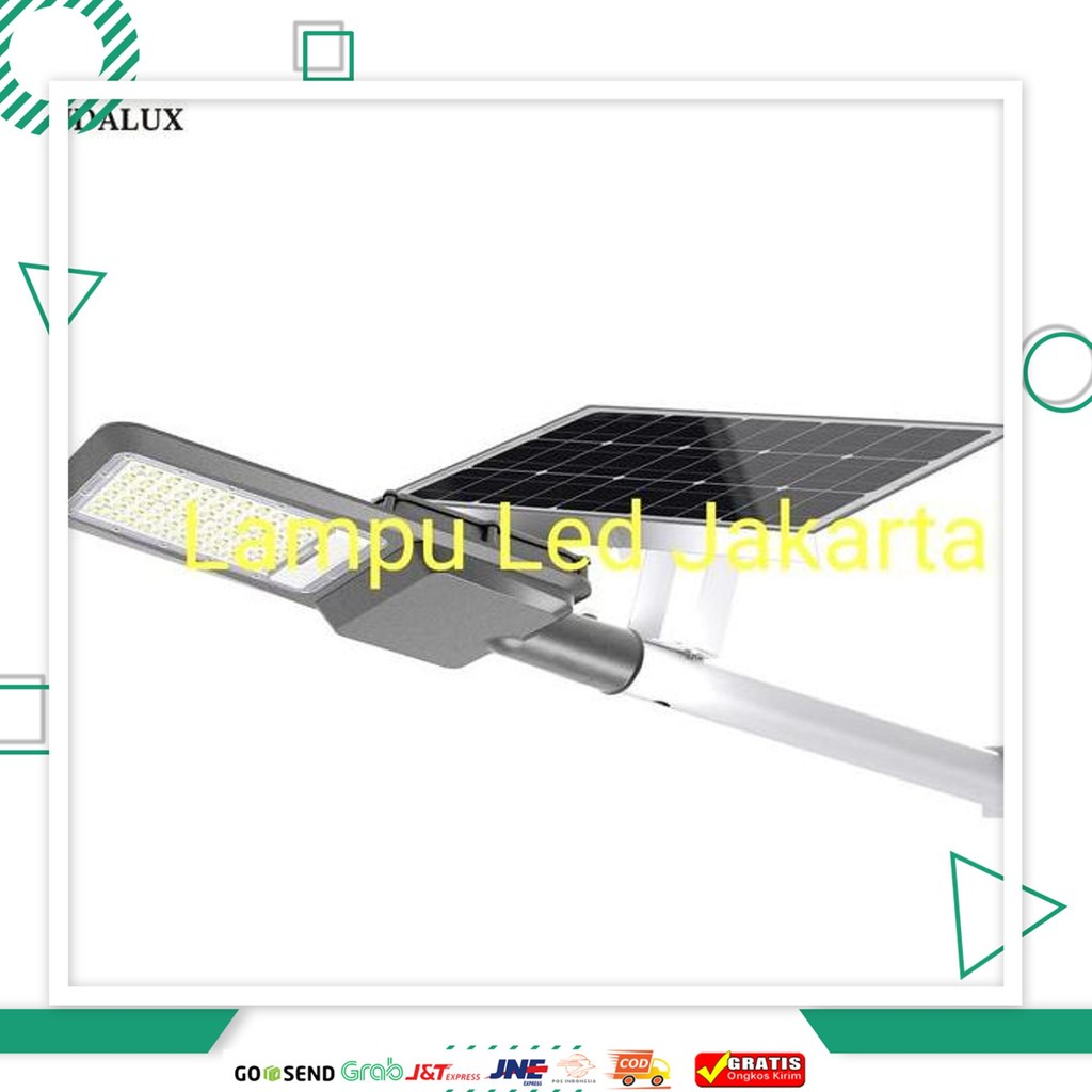Lampu Pju Solar Two In One 250W 300W 500W. Pju Solar 2In1 Audalux 500W